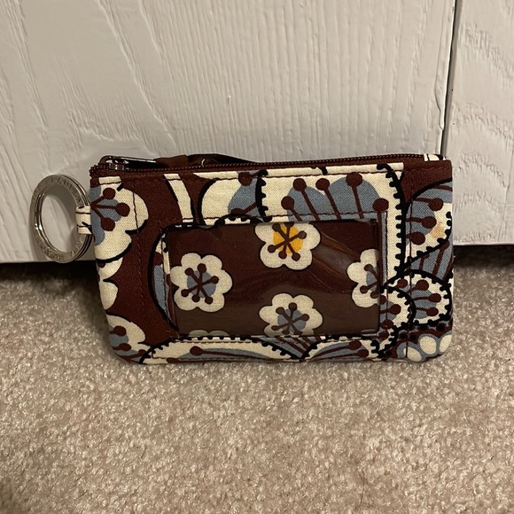 Like New Vera Bradley Zippered Card Holder - Picture 2 of 2